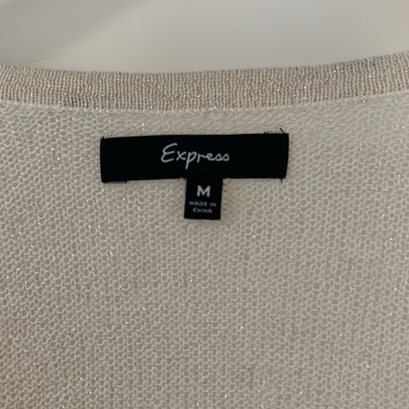 Express Sheer Dressy Cardigan - Picture 5 of 7